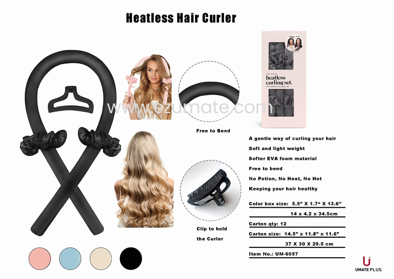 Heatless hair curler